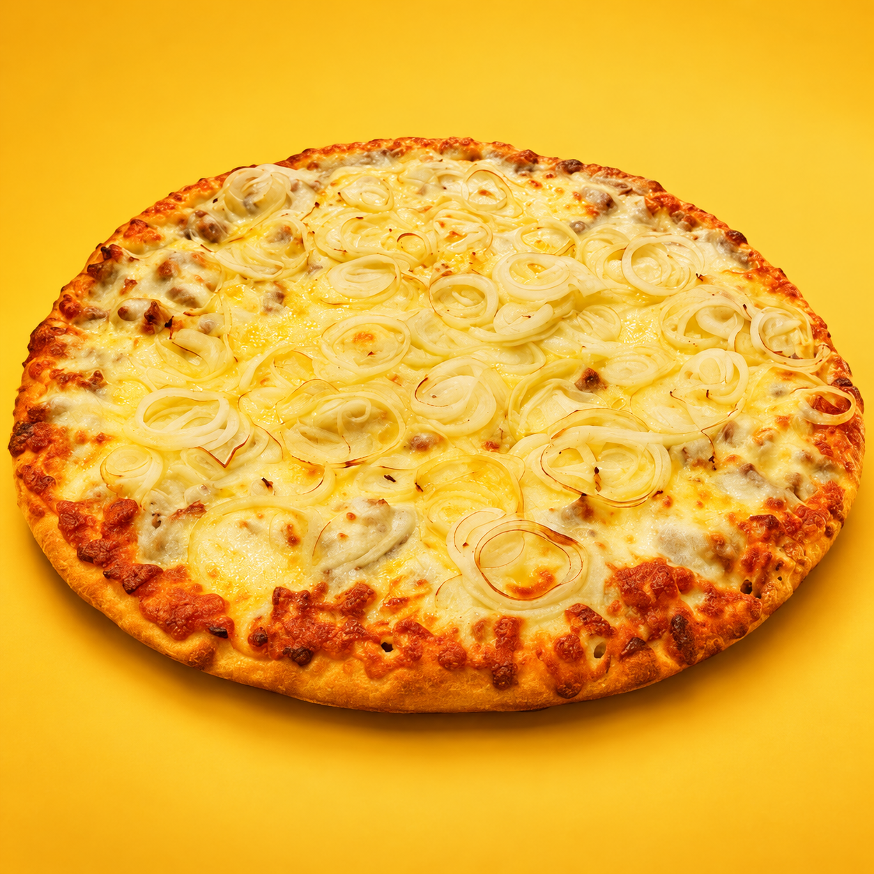 Pizza Alcatra com pasta de alho